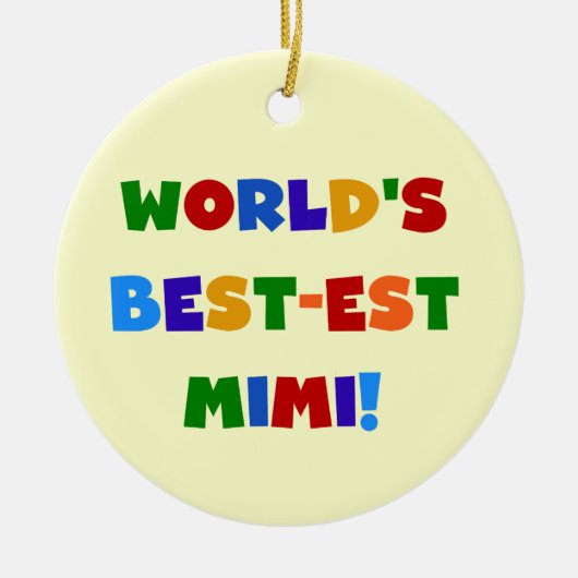 T - Shirt-Geschenke des Gut-est der Welt helle Keramikornament (Vorne)