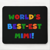 T - Shirt-Geschenke des Gut-est der Welt helle Mousepad (Vorne)
