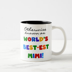 T - Shirt-Geschenke des Gut-est der Welt helle Zweifarbige Tasse