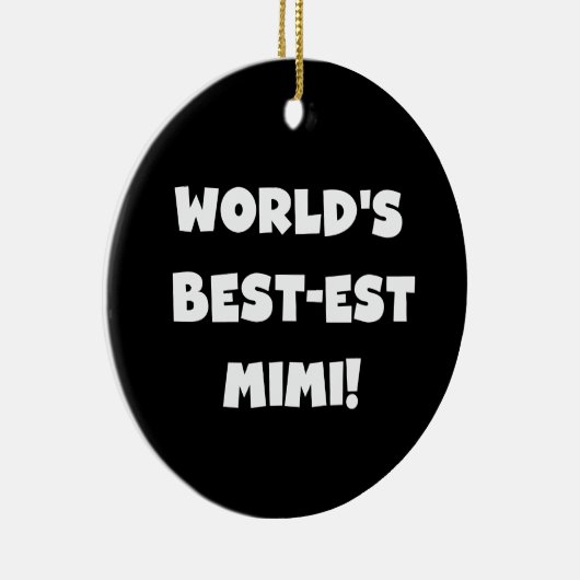 T - Shirt-Geschenke des Gut-est der Welt weiße Keramik Ornament (Rechts)