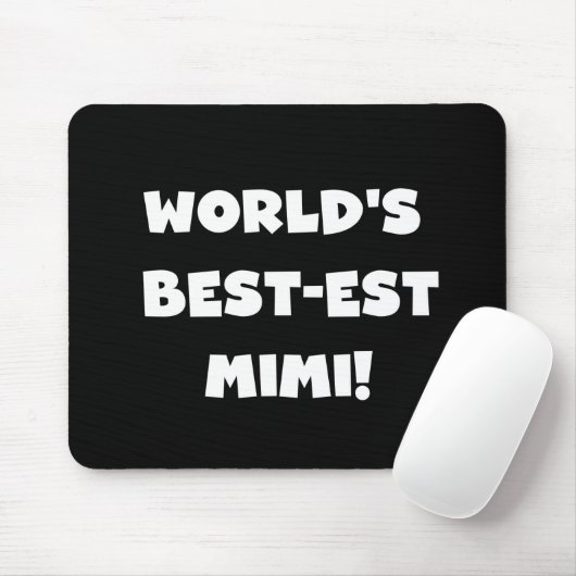 T - Shirt-Geschenke des Gut-est der Welt weiße Mousepad (Mit Mouse)