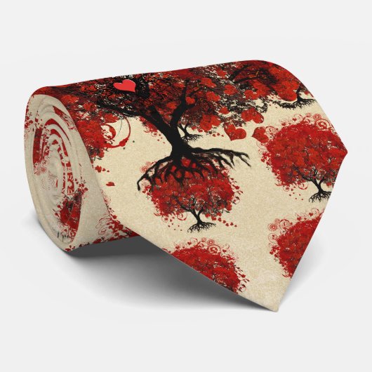 T - Shirt, Geschenke, Sticker und Gefallen von Red Krawatte (Gerollt)