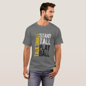 T - Shirt - Gesprächs-kleiner Stand-hoher (Vorne ganz)