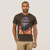 T Shirt Giant Vain Gorilla Design. (Vorne ganz)