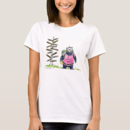 T - Shirt "Girl Bear and Signpost"