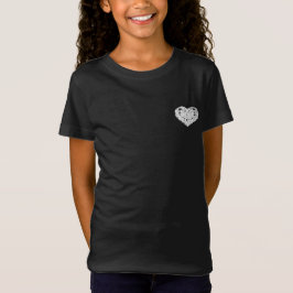 T - Shirt Girls Herzdesign