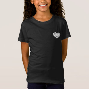 T - Shirt Girls Herzdesign