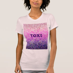 T - Shirt-Glitzer-Grafik-Hintergrund T-Shirt