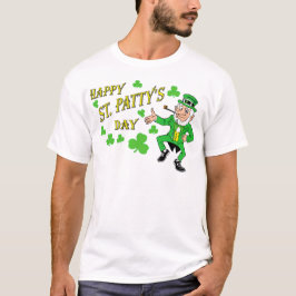 T - Shirt glücklichen St.-Paddys Tages