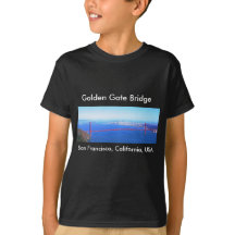 T - Shirt - Golden Gate Brücke, San Francisco