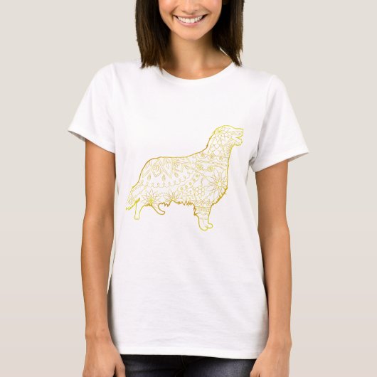T - Shirt Golden Retriever (Vorderseite)