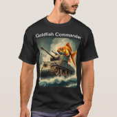 T - Shirt "Goldfish Commander" (Vorderseite)