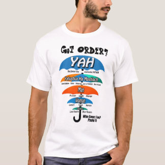 T-Shirt got Bestellung
