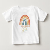 T - Shirt Gottes mit Regenbogendesign (Vorderseite)
