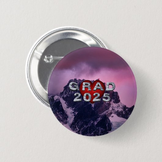 T-SHIRT Grad 2025 Button (Vorne & Hinten)