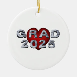 T-SHIRT Grad 2025 Keramik Ornament