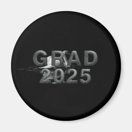 T-SHIRT Grad 2025 Magnet (Vorne)