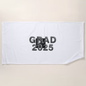 T-SHIRT Grad 2025 Strandtuch (Vorderseite)