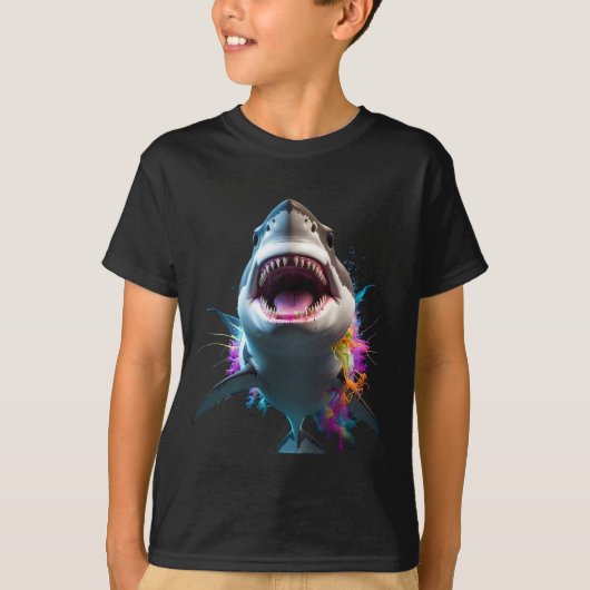T - Shirt Great White Shark (Vorderseite)