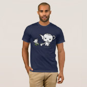 T - Shirt - GreenTea mit einem angefüllten (Vorne ganz)