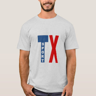 T - Shirt Gris homme TEXAS SPORT