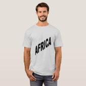 T - Shirt Gris House AFRICA (Vorne ganz)