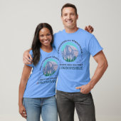 T-Shirt (großes Frontlogo mit Rückbanner) (Unisex)