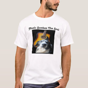 T - Shirt Guitar Dog