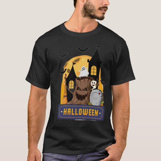 T - Shirt Halloween (Vorderseite)