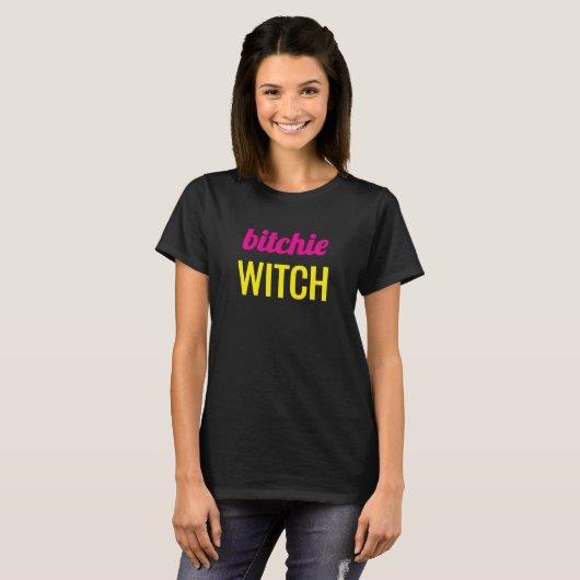 T-Shirt : HALLOWEEN bWitch #1 (Vorne ganz)