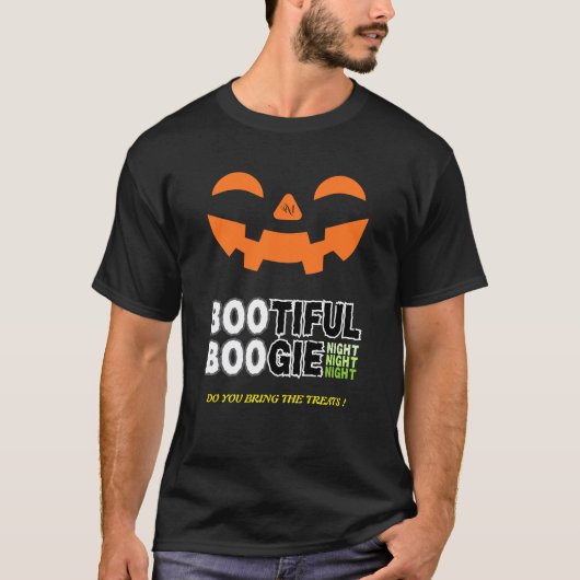 T-Shirt : HALLOWEEN Face #1 (Vorderseite)