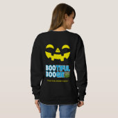 T-Shirt: HALLOWEEN-Gesicht #5 Sweatshirt (Schwarz voll)