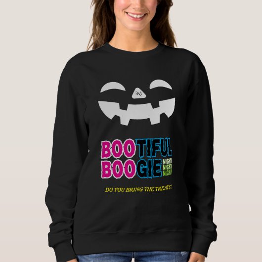 T-Shirt: HALLOWEEN-Gesicht #5 Sweatshirt (Vorderseite)