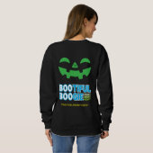T-Shirt: HALLOWEEN Gesicht #6 Sweatshirt (Schwarz voll)