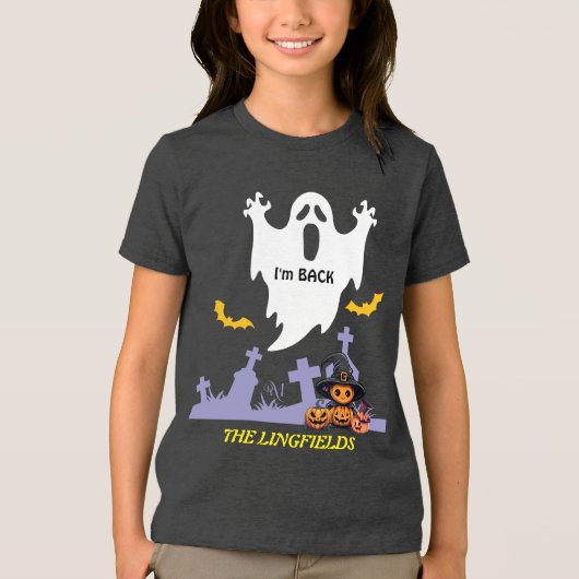 T-Shirt :  HALLOWEEN I'm Back #8 Tri-Blend Shirt (Vorderseite)