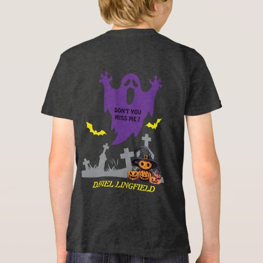 T-Shirt :  HALLOWEEN I'm Back #8 Tri-Blend Shirt (Rückseite)