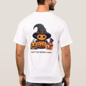 T-Shirt : HALLOWEEN Pumpkins #5 (Rückseite)