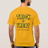 T-Shirt : HALLOWEEN Treat #4 (Rückseite)
