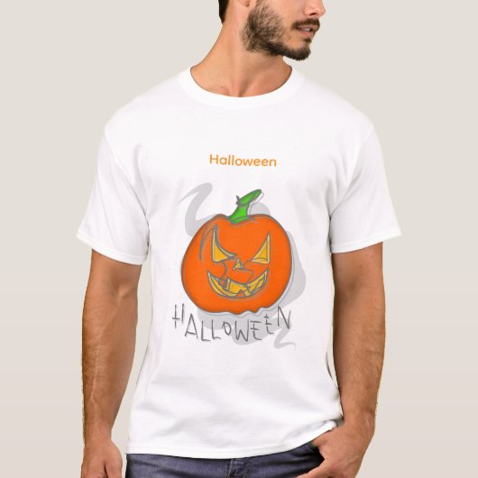 T - Shirt Halloween Vintager Tag (Vorderseite)
