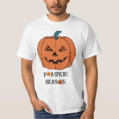 T - Shirt hallowen "Pumpkin Season Vibes" (Vorderseite)
