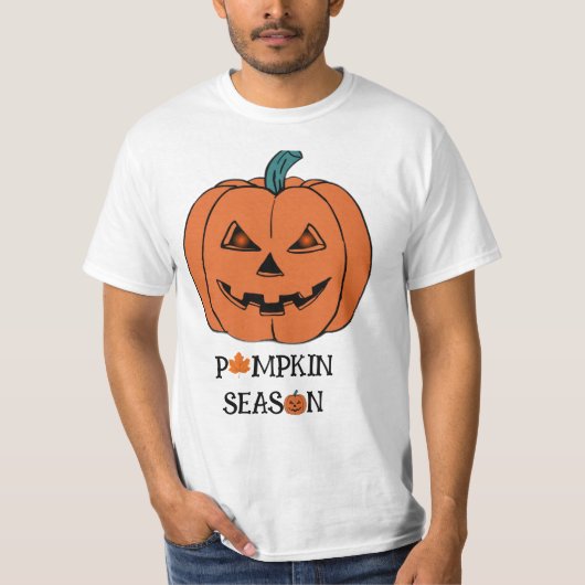 T - Shirt hallowen "Pumpkin Season Vibes" (Vorderseite)