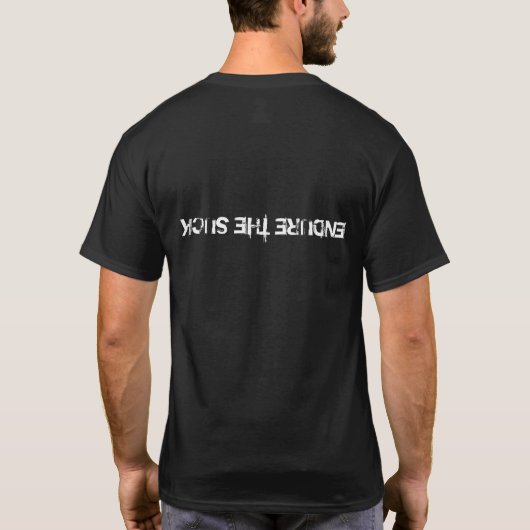 T-Shirt "halten sind zum Kotzen " aus (Rückseite)