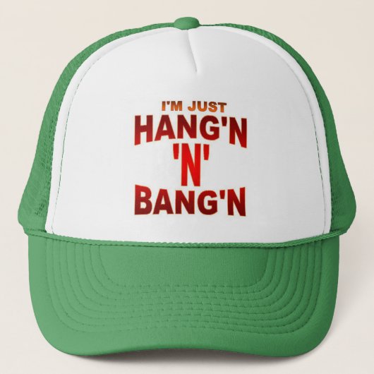 T-SHIRT HANG-BANG TRUCKERKAPPE (Vorderseite)