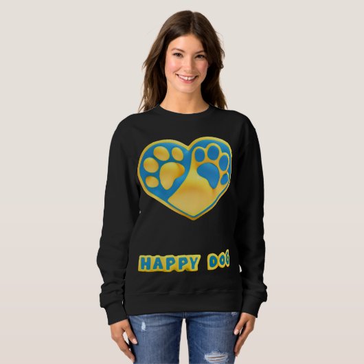 T-shirt Happy Dog - Tutor Trained Sweatshirt (Vorne ganz)