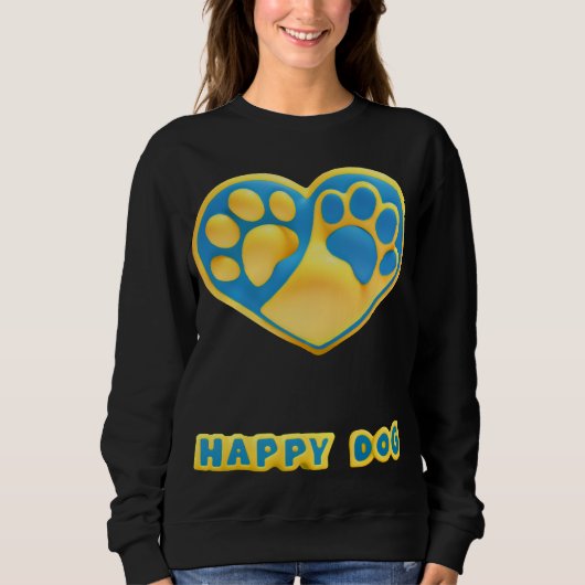 T-shirt Happy Dog - Tutor Trained Sweatshirt (Vorderseite)