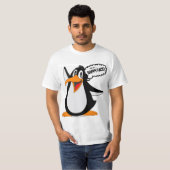 T - Shirt "Happy Face Penguin" (Vorne ganz)