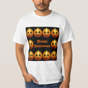 T - Shirt Happy Halloween Pumpkins