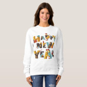 T - Shirt Happy New year (Vorne ganz)