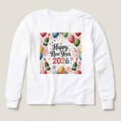 T-Shirt-Happy New Year 2026 Matching Family (Design Vorderseite)