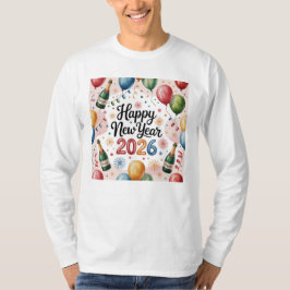 T-Shirt-Happy New Year 2026 Matching Family T-Shirt